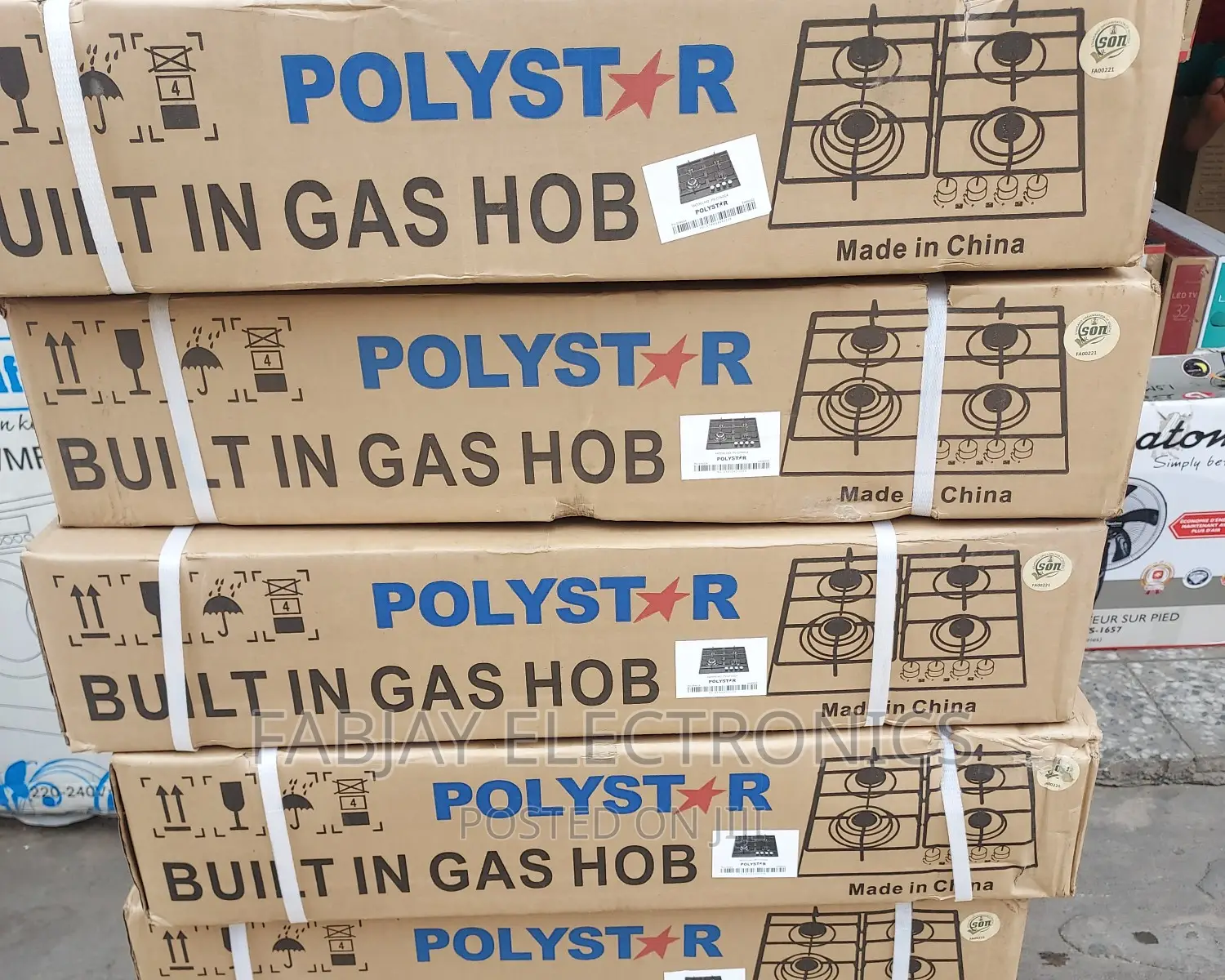 Polystar Inbuilt Cooker