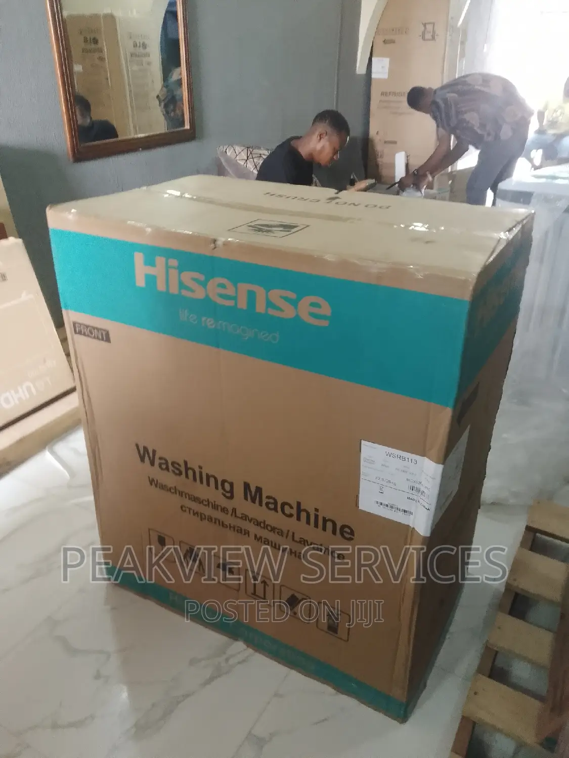 Brand New (11kg) Hisense Semi Automatic Washing Machine