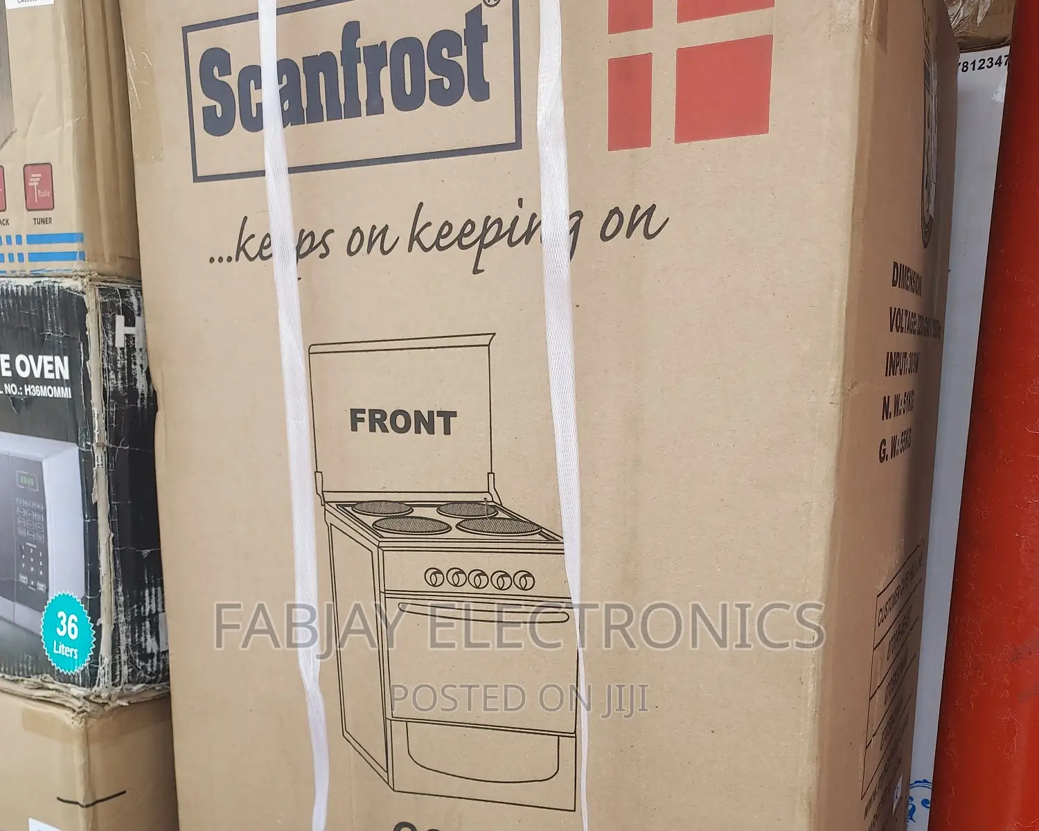 Scanfrost Gas Cooker