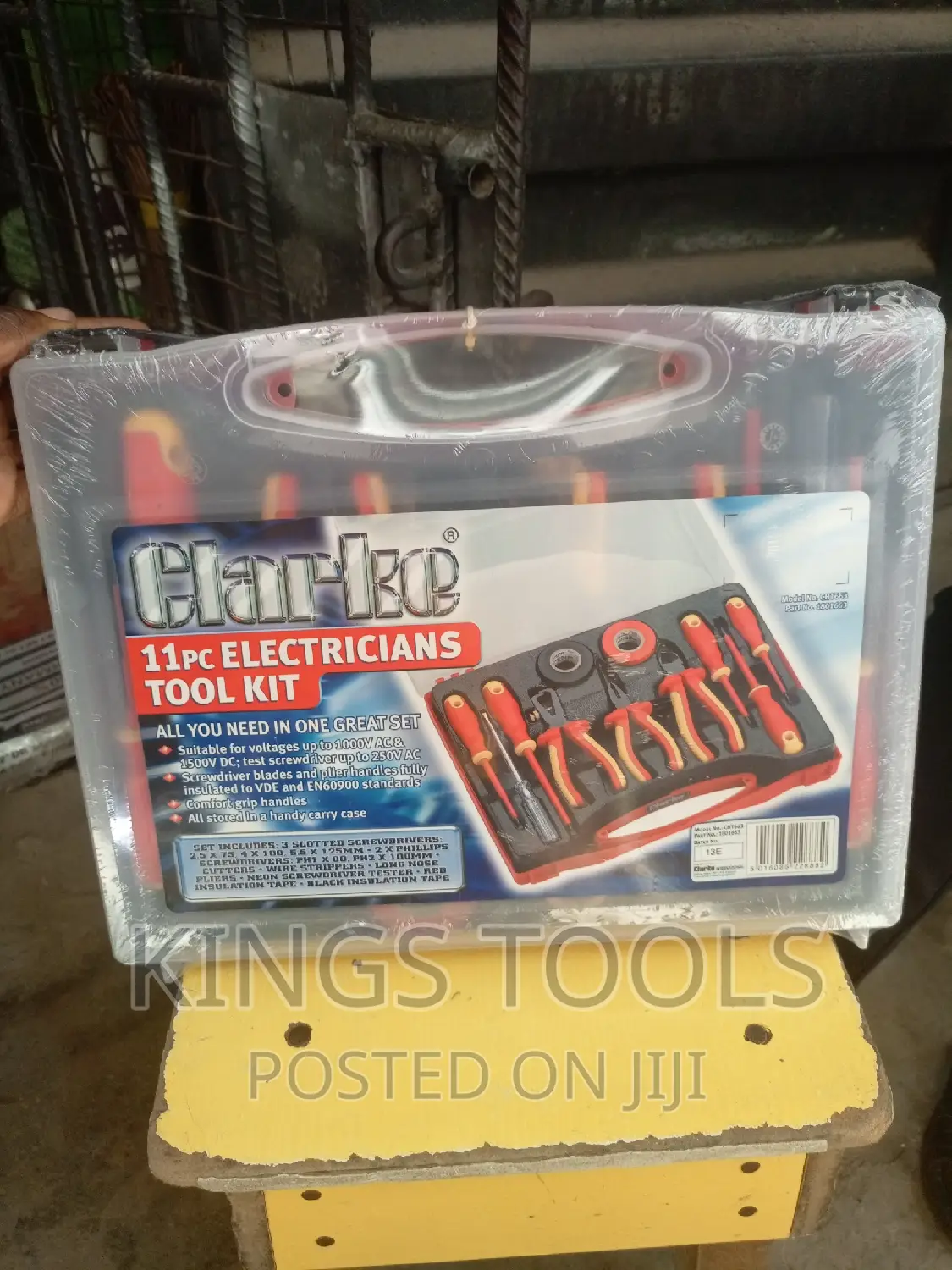 11pc Electricians Tools Kit