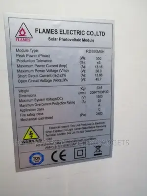 550watt Solar Panels