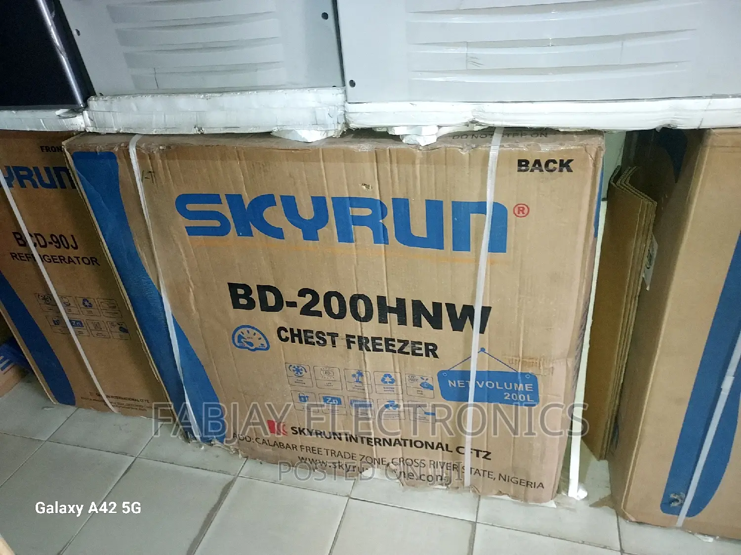 Skyrun Deep Freezer