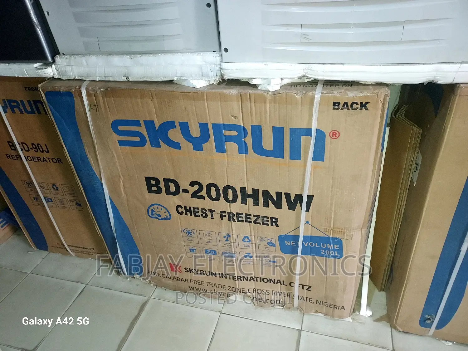 Skyrun Deep Freezer