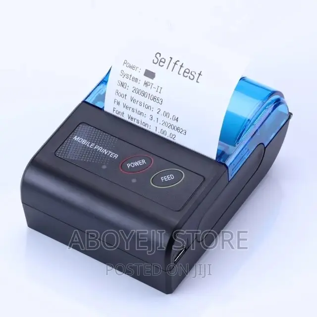 Mini Portable Thermal Printer Wireless Receipt Printer