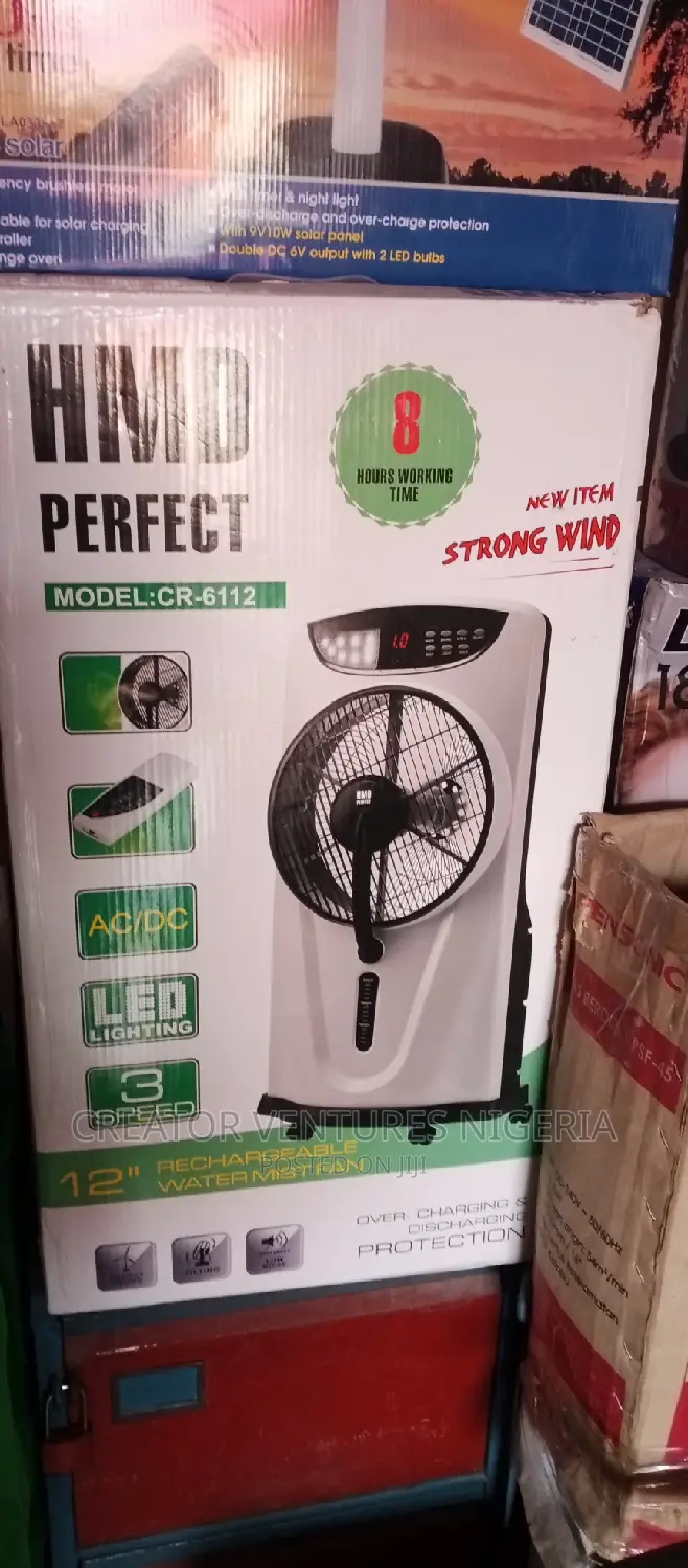 DC/AC Rechargable Air Cooler,With Oceanic Mist Water Breeze