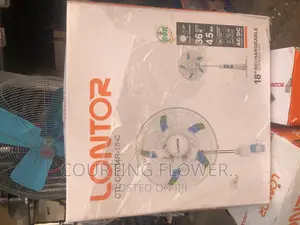 Photo - Lontor 18 Inches Rechargeable Fan