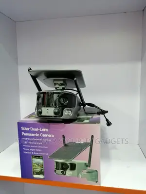 Solar PTZ Dual Lens Camera