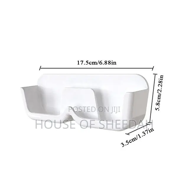 3pc Wall Mounted Perforated Free Sunglasses Storage Rack