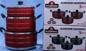 Rashnik Aluminium Casserole 3 Set of Pot