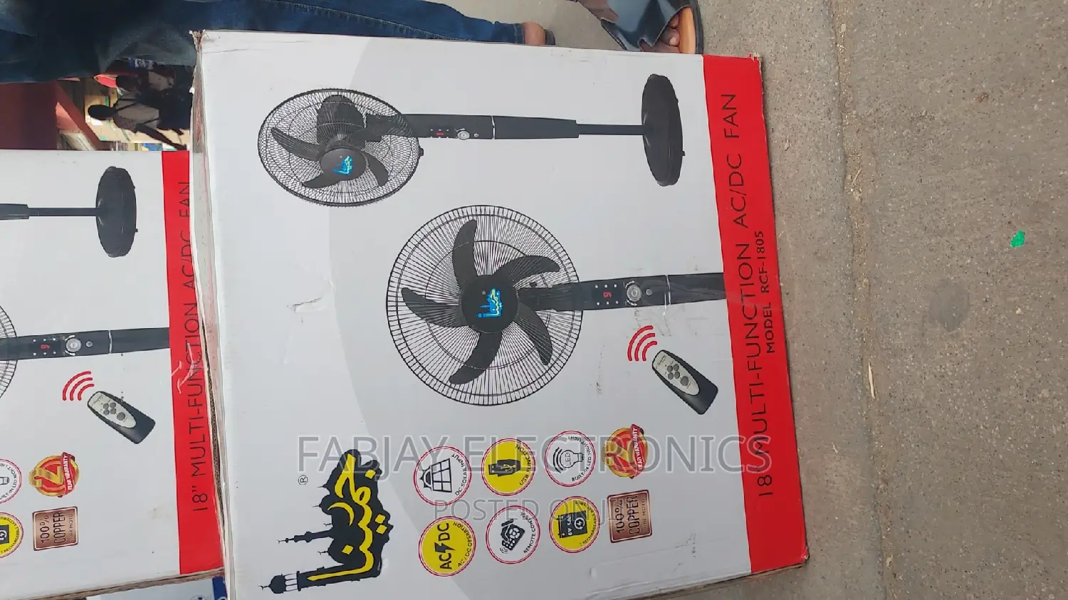 Binaton Rechargeable Fan