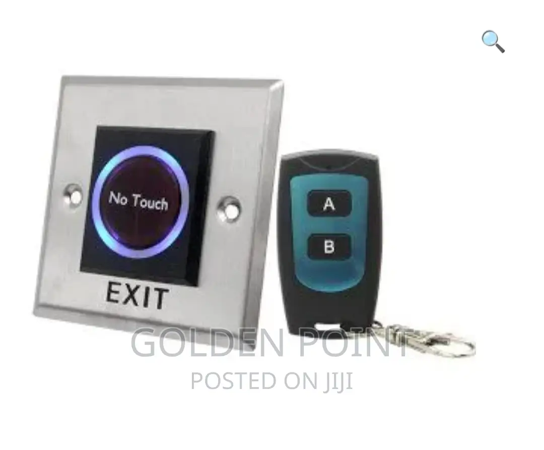 Infrared Sensor No Touch Exit Button With Remote Control