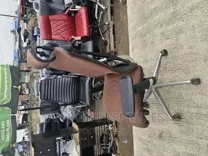 Unique Brown Fabric Chair