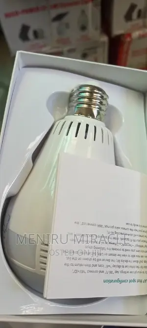 Wifi Panaromic Bulb Camera