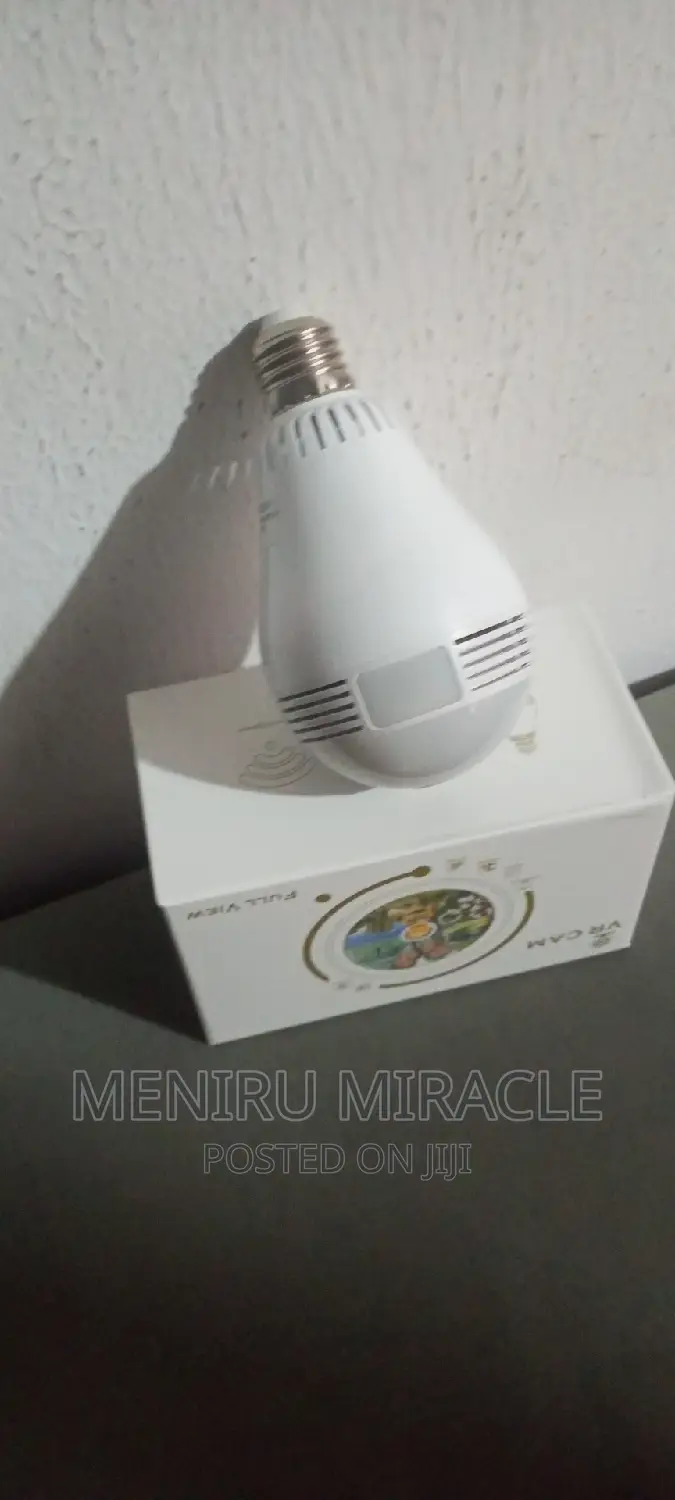 Wifi Panaromic Bulb Camera