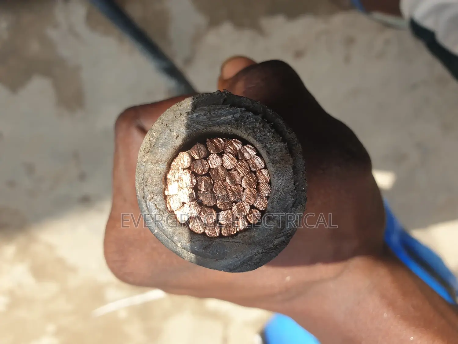 300mm Single PVC PVC Cable Copper