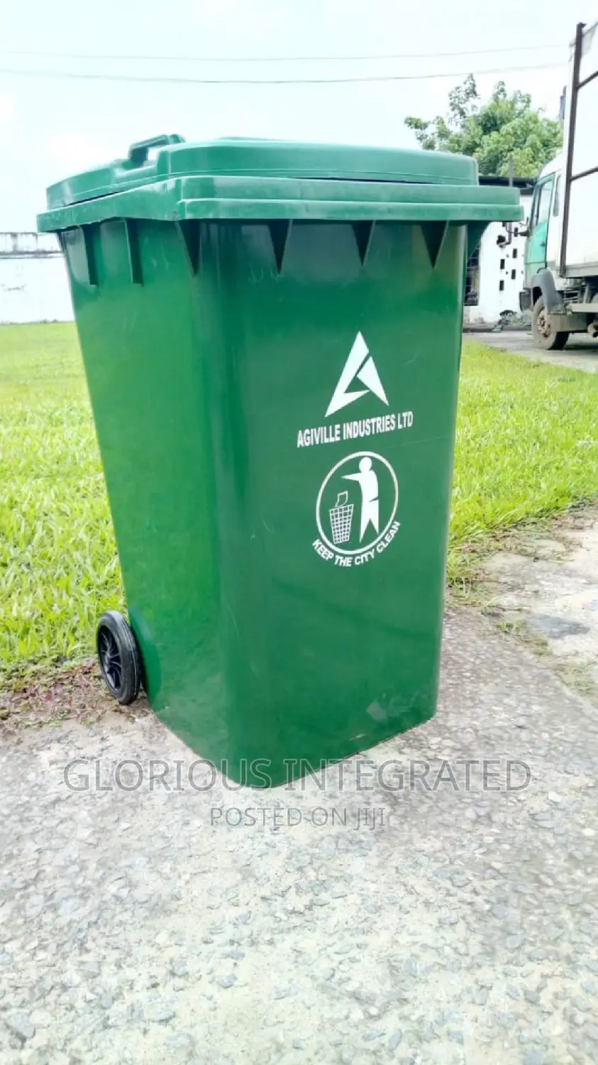 240 Litres Waste Bin With Tyre