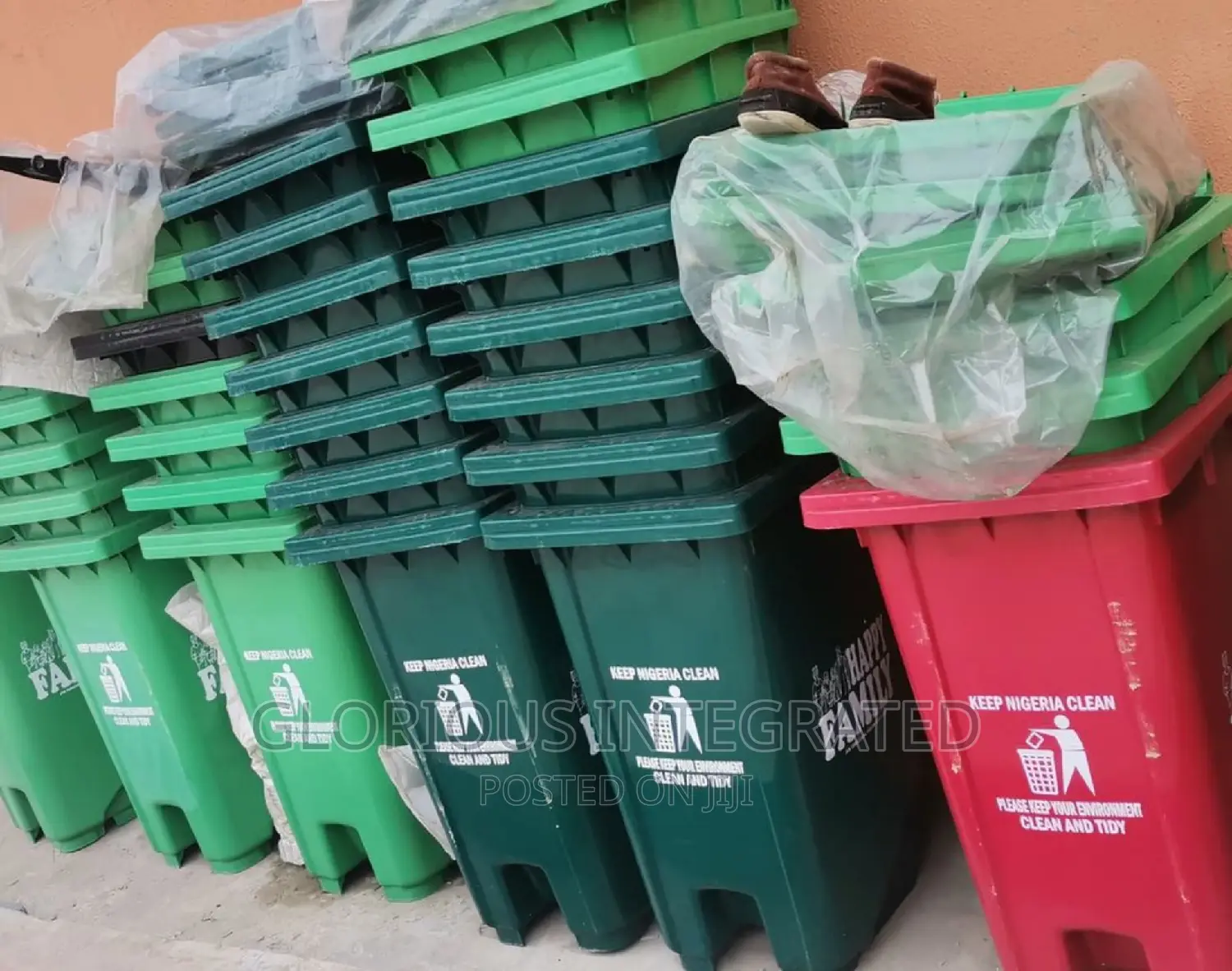 240 Litres Waste Bin With Tyre
