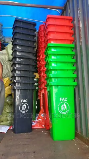 240 Litres Waste Bin With Tyre
