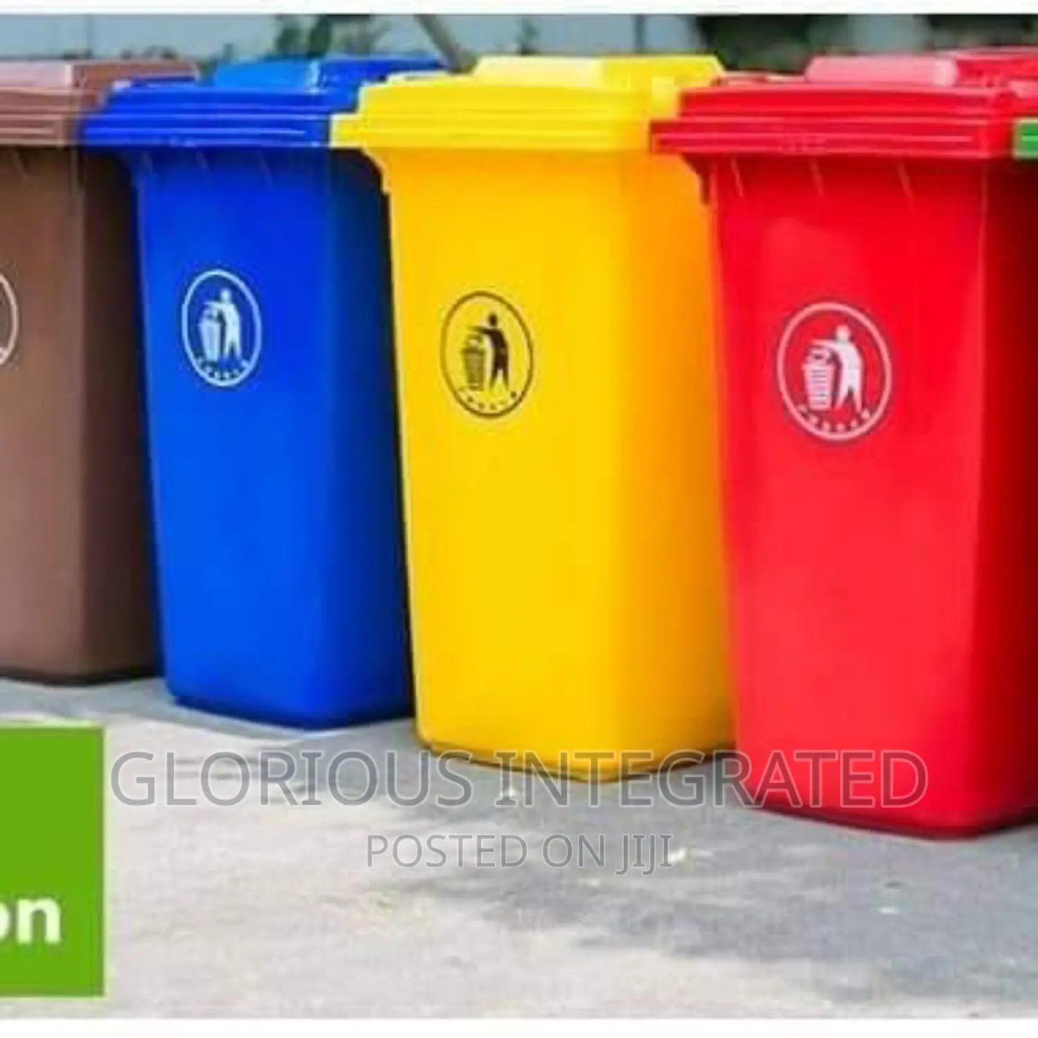 240 Litres Waste Bin With Tyre
