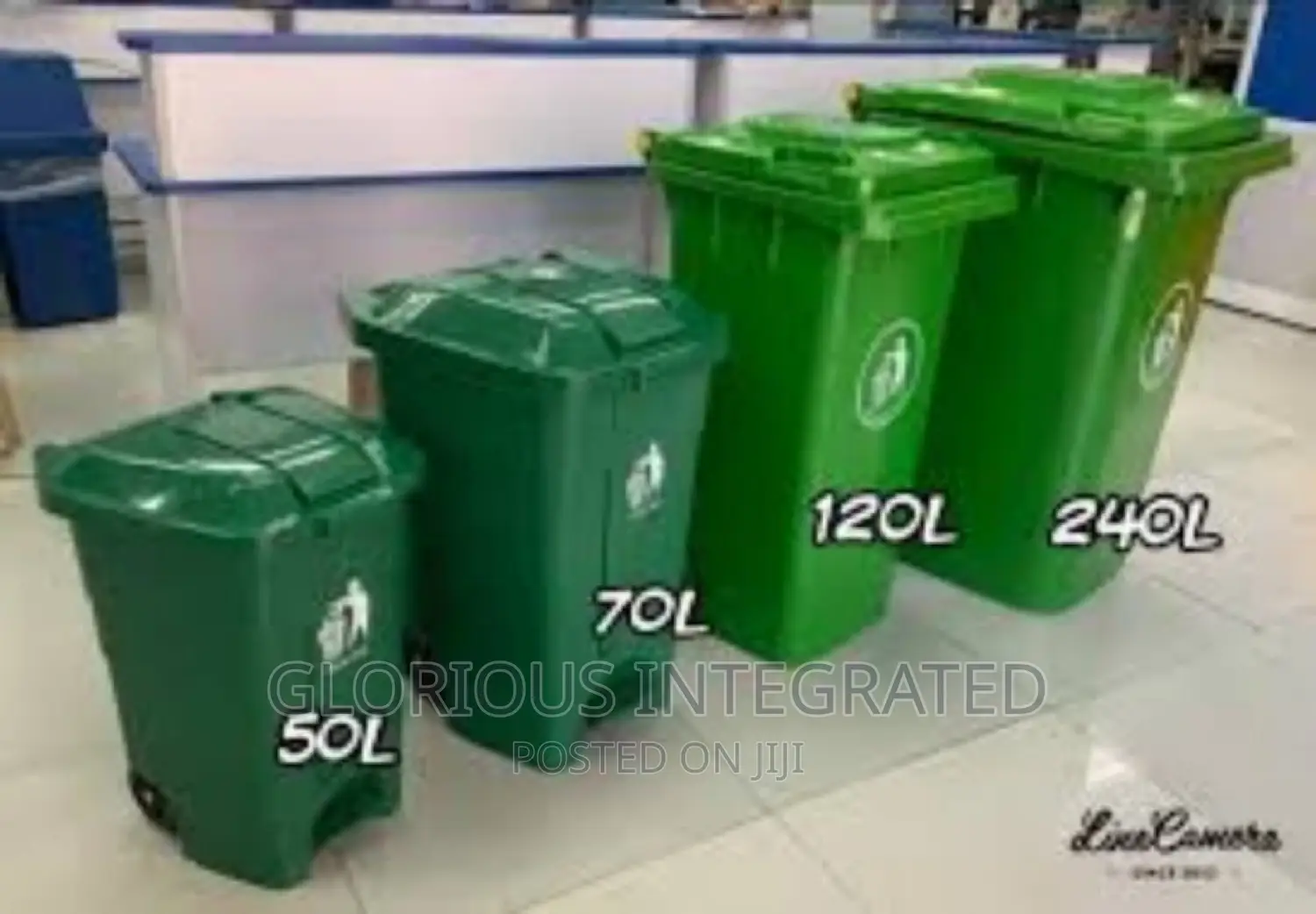 240 Litres Waste Bin With Tyre