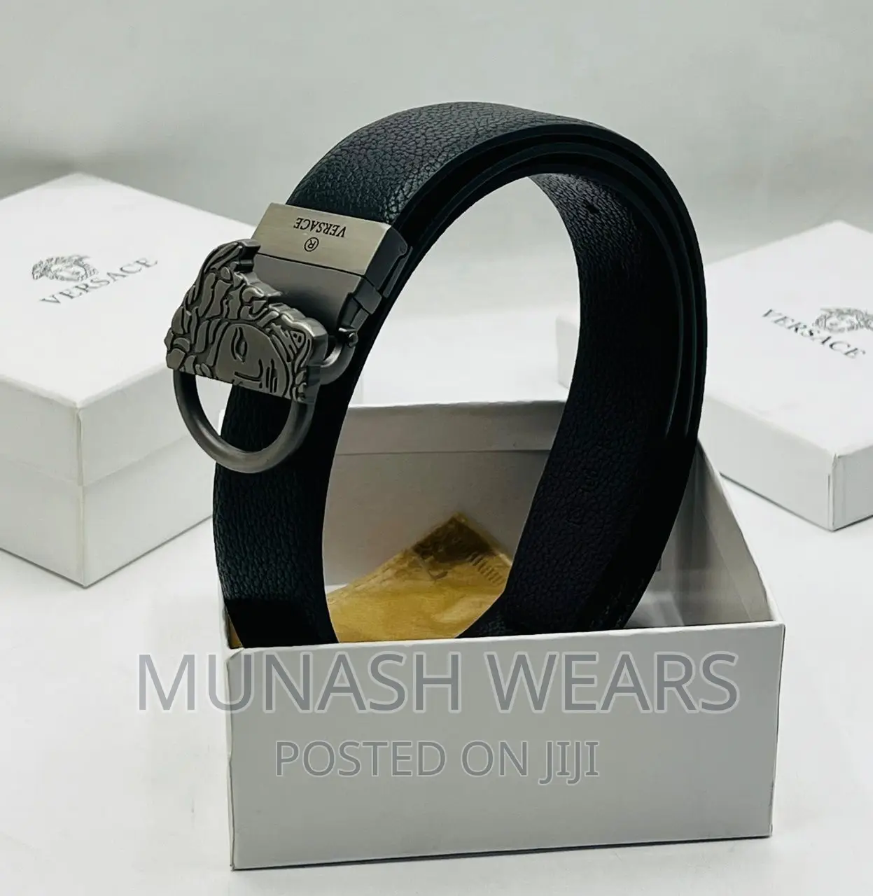 Original Versace Leather Belt