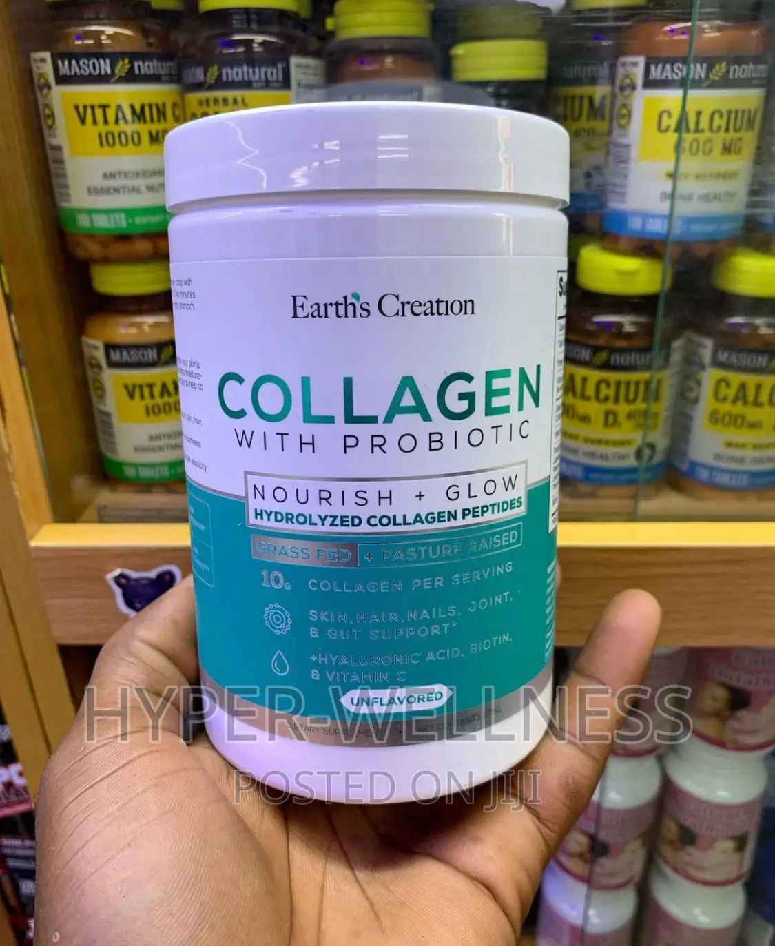 Earth Creation Collagen With Probiotics