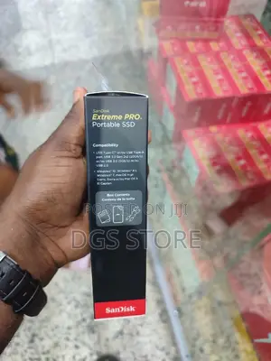 Sandisk Extreme Pro SSD External Hard 2000mbs Drive 4tb