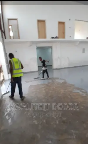 Grey Finish Industrial Epoxy Flooring