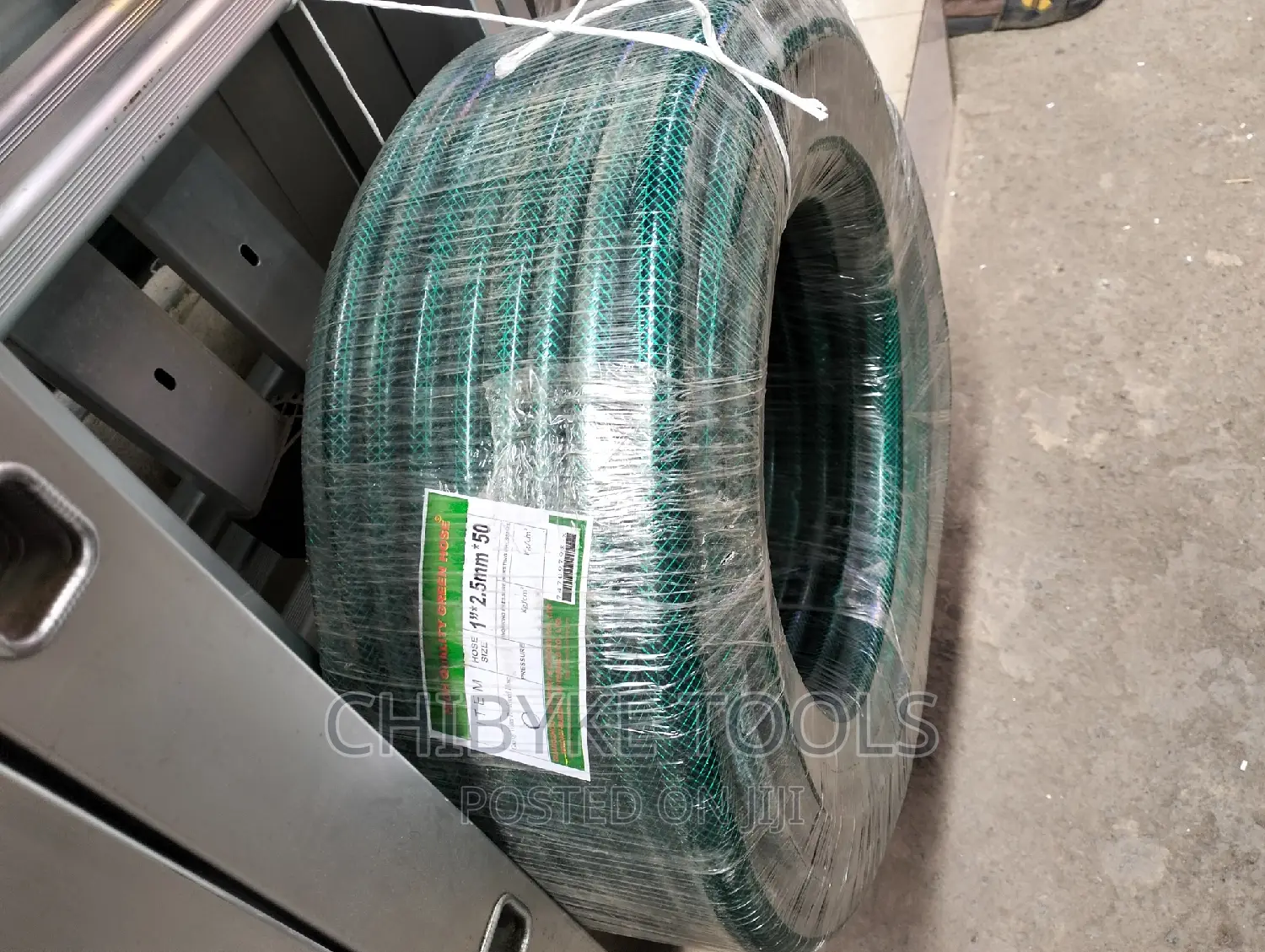 3⁄4 Green Water Hose