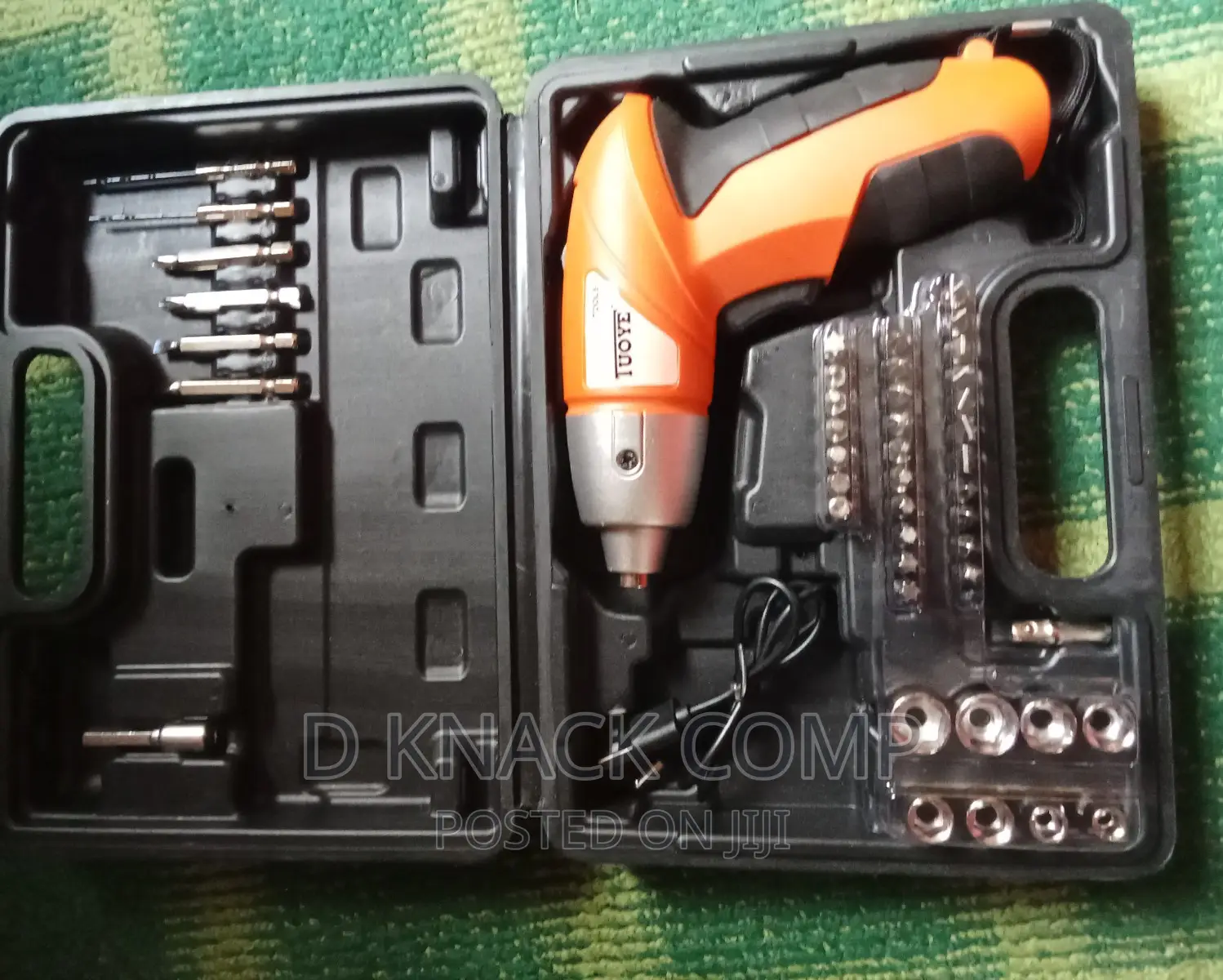 4.8V Cordless Screwdriver Drill Driver Bits Set Rechargeable
