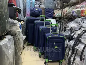 Set of Quality Travel Luggage With Detachable Wheels