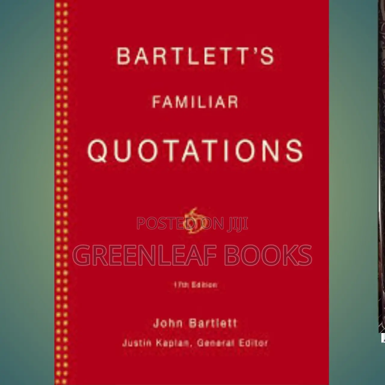 Bartlett Familiar Quotation