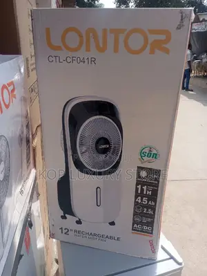 A High Quality Lontor Cooler Rechargeable 12 Inches