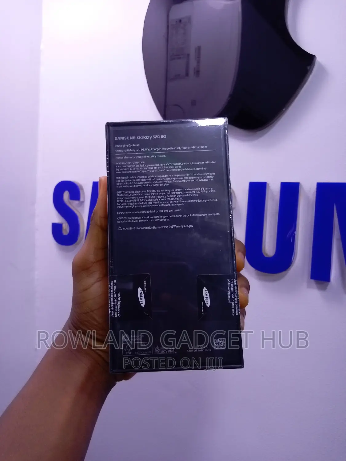 New Samsung Galaxy S20 128 GB White