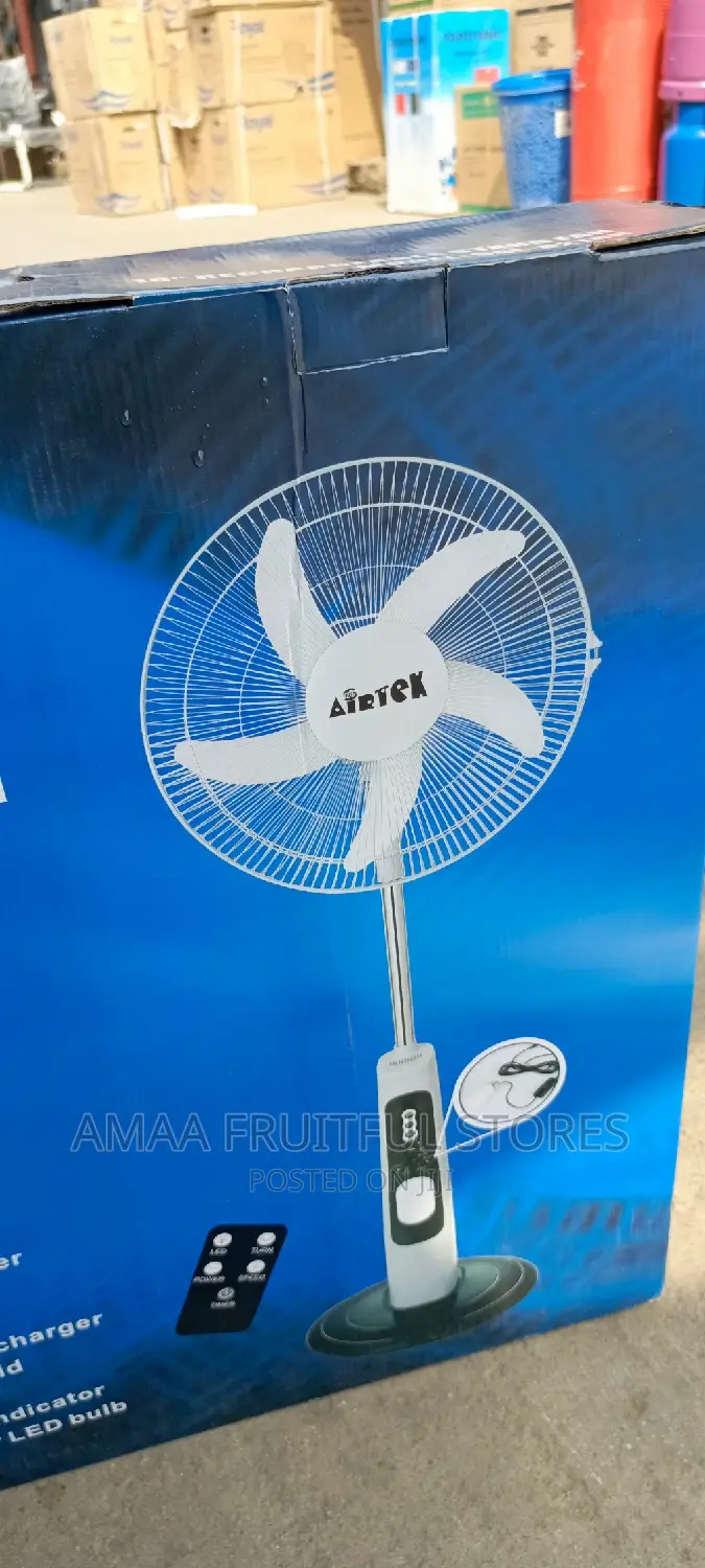 Airtek Rechargeable Fan 18"