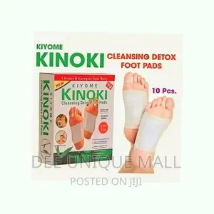 Kinoki Foot Cleansing Detox Foot Pads Natural.10pcs