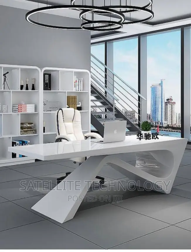 Executive Table and Shelves