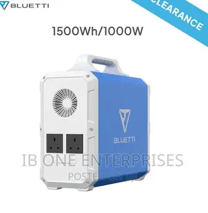 BLUETTI EB150: Portable Power Wey Easy to Use (1500wh/1000w)