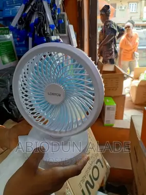 2400mah Lontor Rechargeable Fan