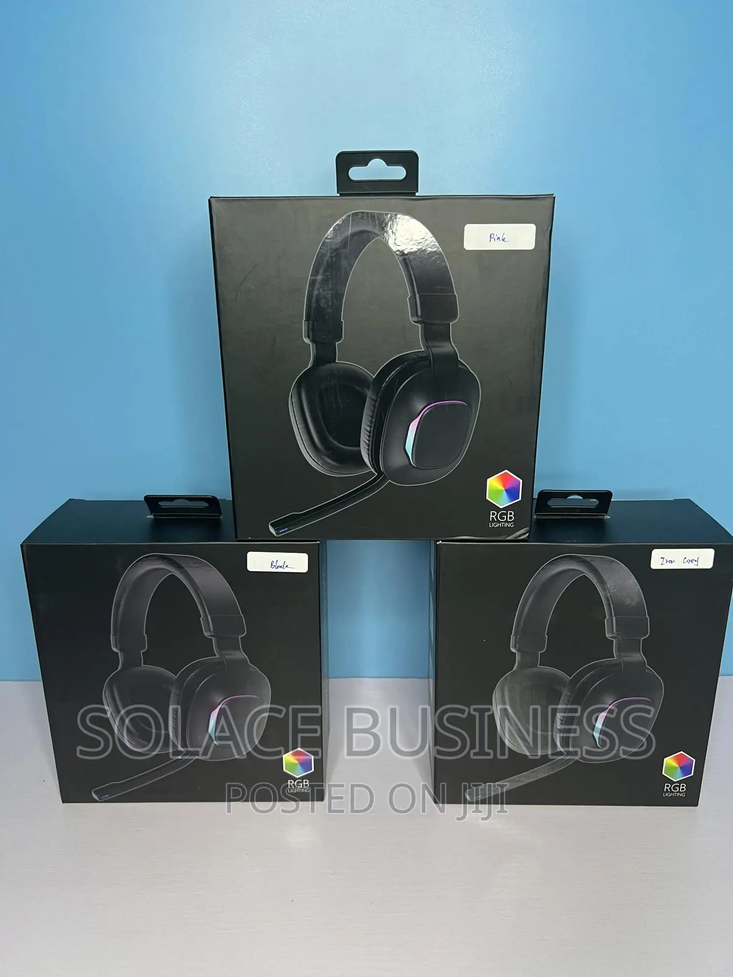 RGB Wireless Gaming Headset - Gamers Bluetooth Headphones