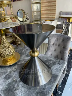 New Modern Marble Top Side Stools