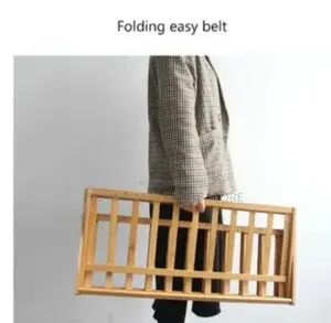 Foldable Shoe Rack - 6 Layer - Bamboo