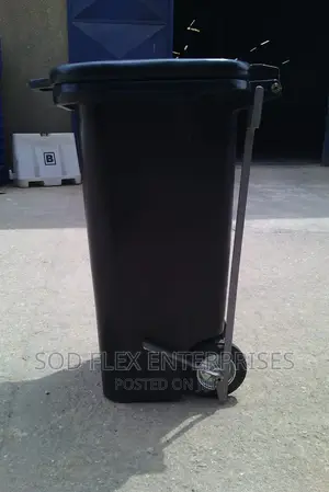 240 Liters Geepee 100% Rubber Pedal Waste Bin