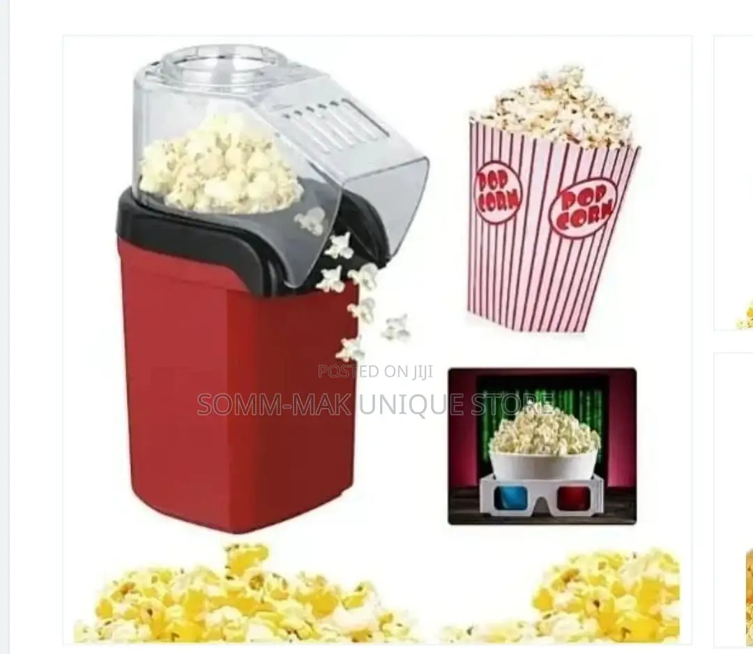 Mini Electric Hot Air Pop Corn Machine - 1200w