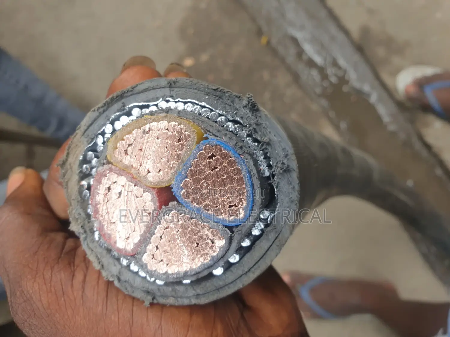 185mm 4core Cable Pure Copper.