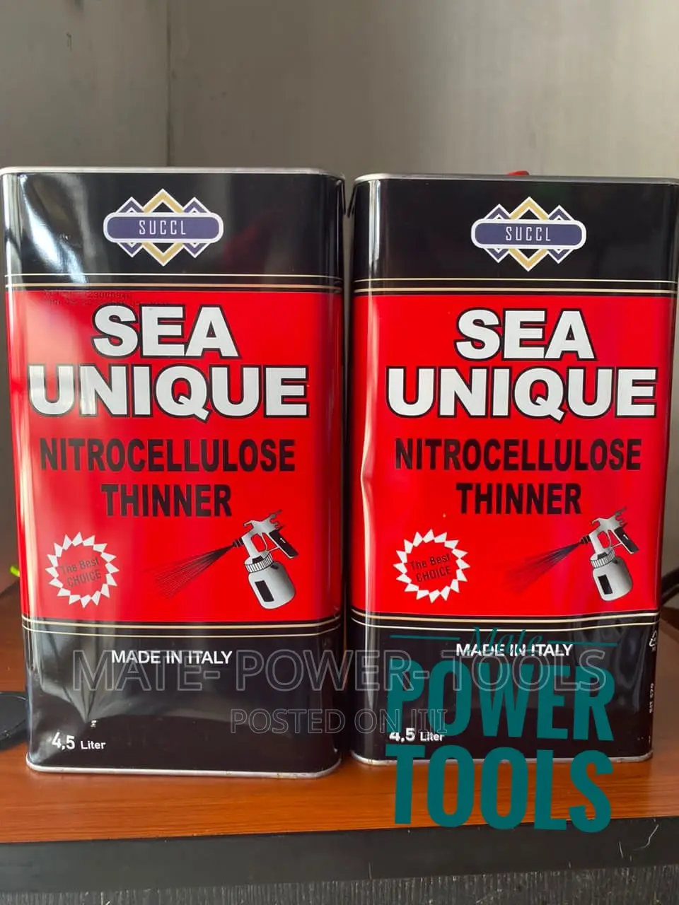 Sea Unique Nitrocellulose Thinner 4.5 Litre