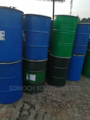 Durable Steel Drums With Cover Lock – Neatly Used!