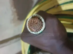 300mm Single PVC Cable Green and Yellow