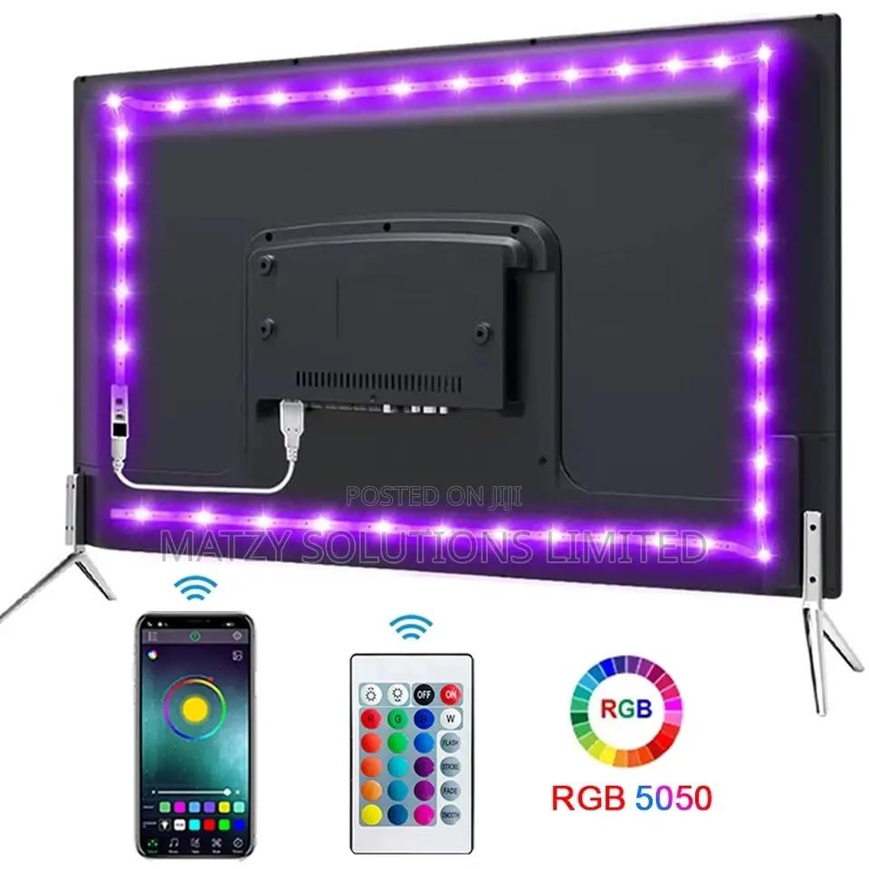 TV Strip Light RGB With Remote Control