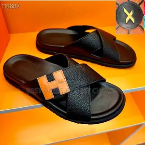 Hermes Paris Luxury Slipper for Men